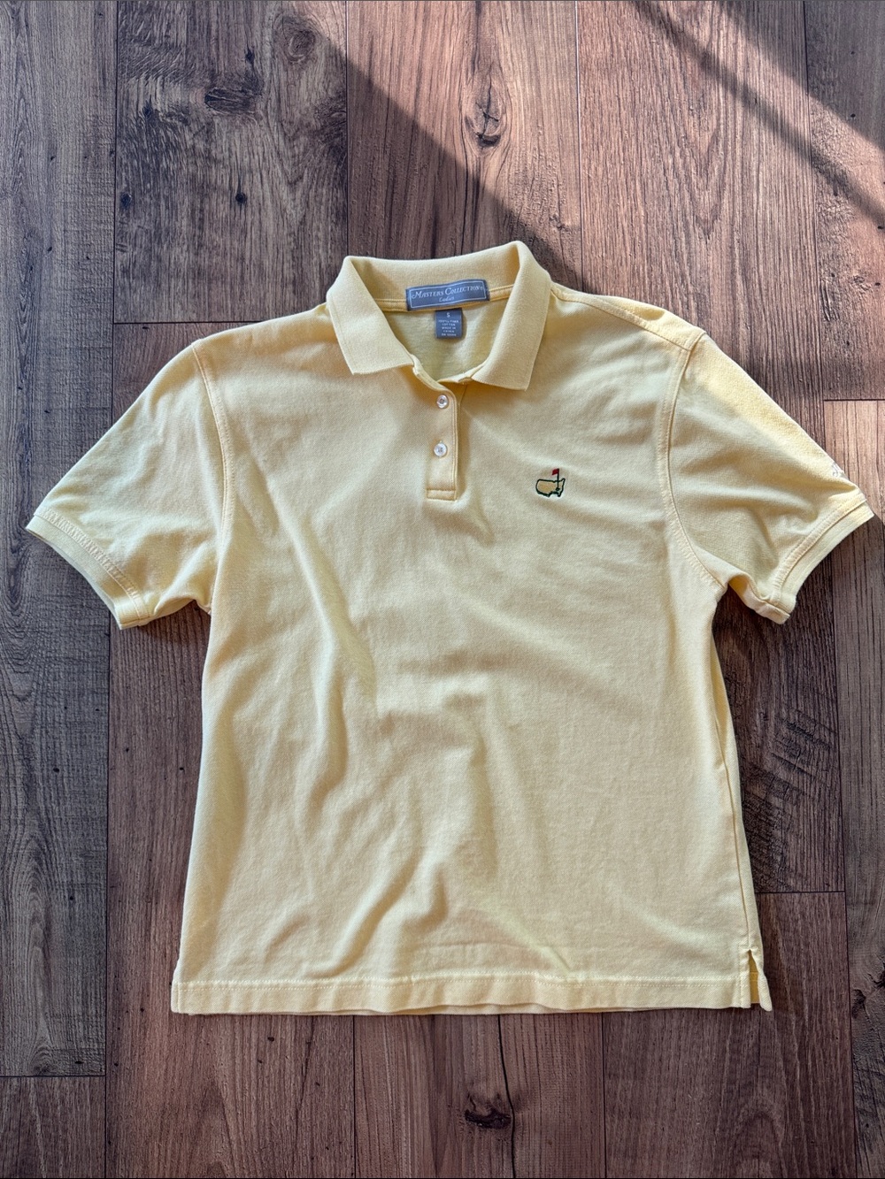 Women's Masters Yellow Polo Shirt